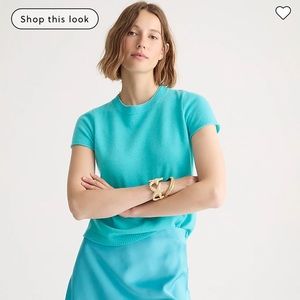 J. Crew Turquoise Sweater